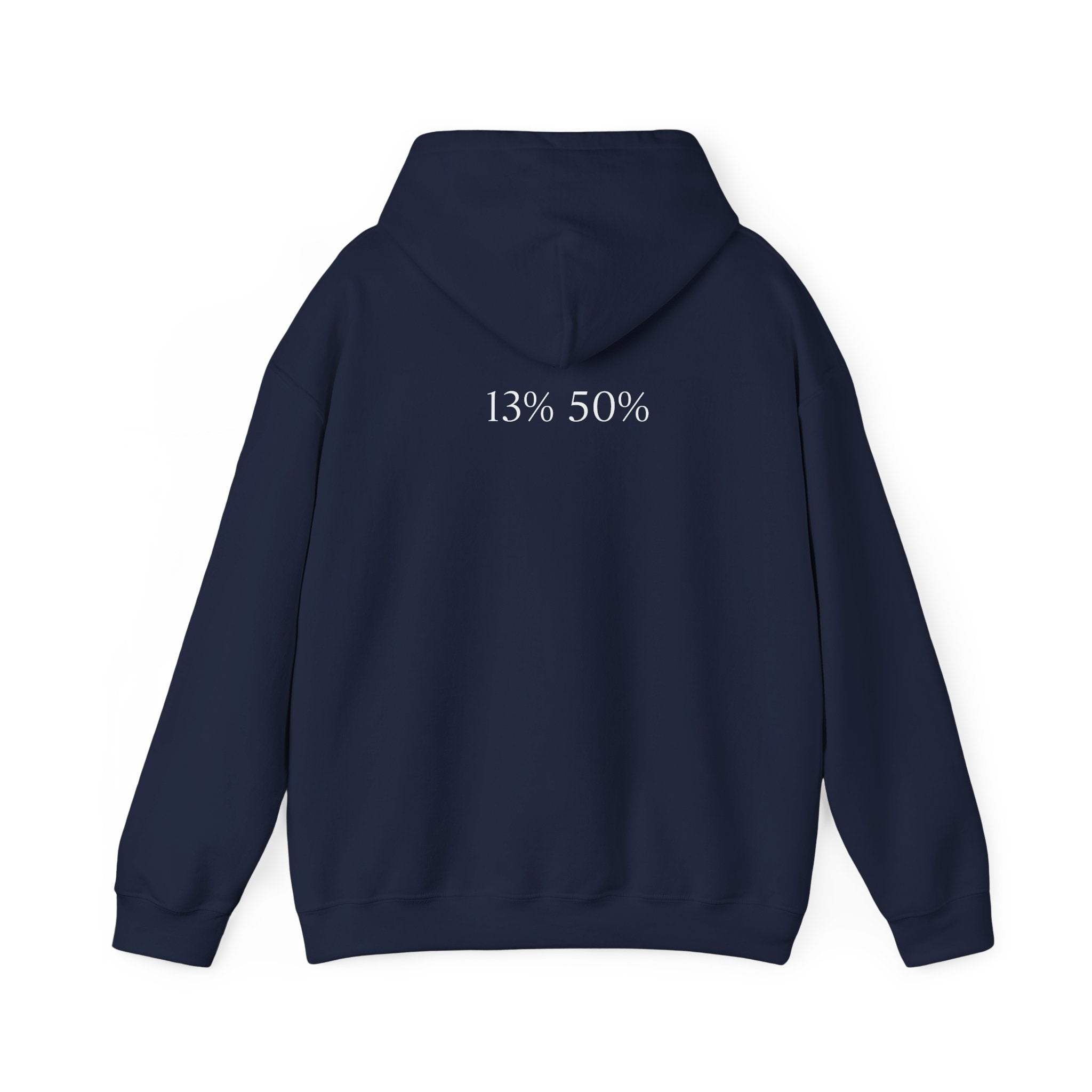 13% 50% Hoodie Back
