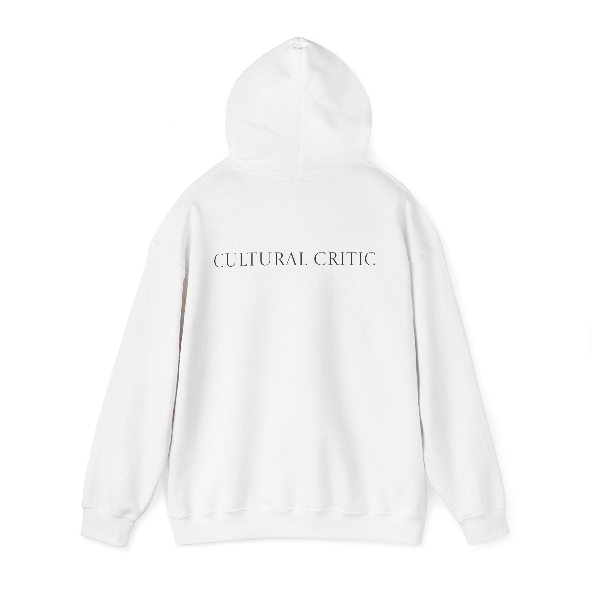 Cultural Critic Hoodie Back