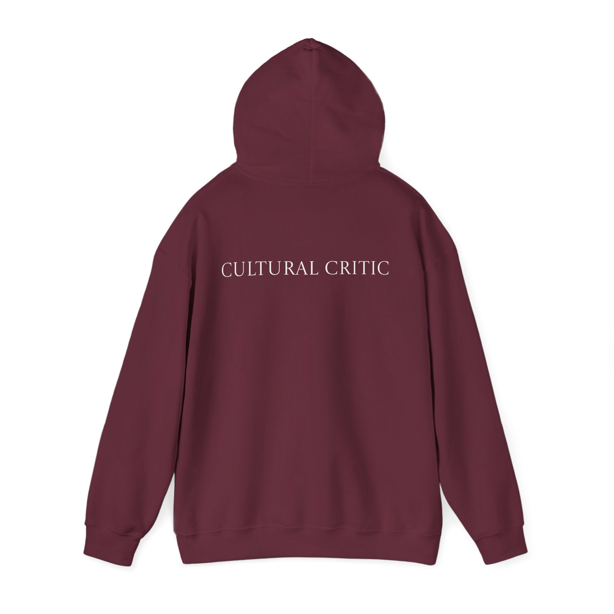 Cultural Critic Hoodie Back