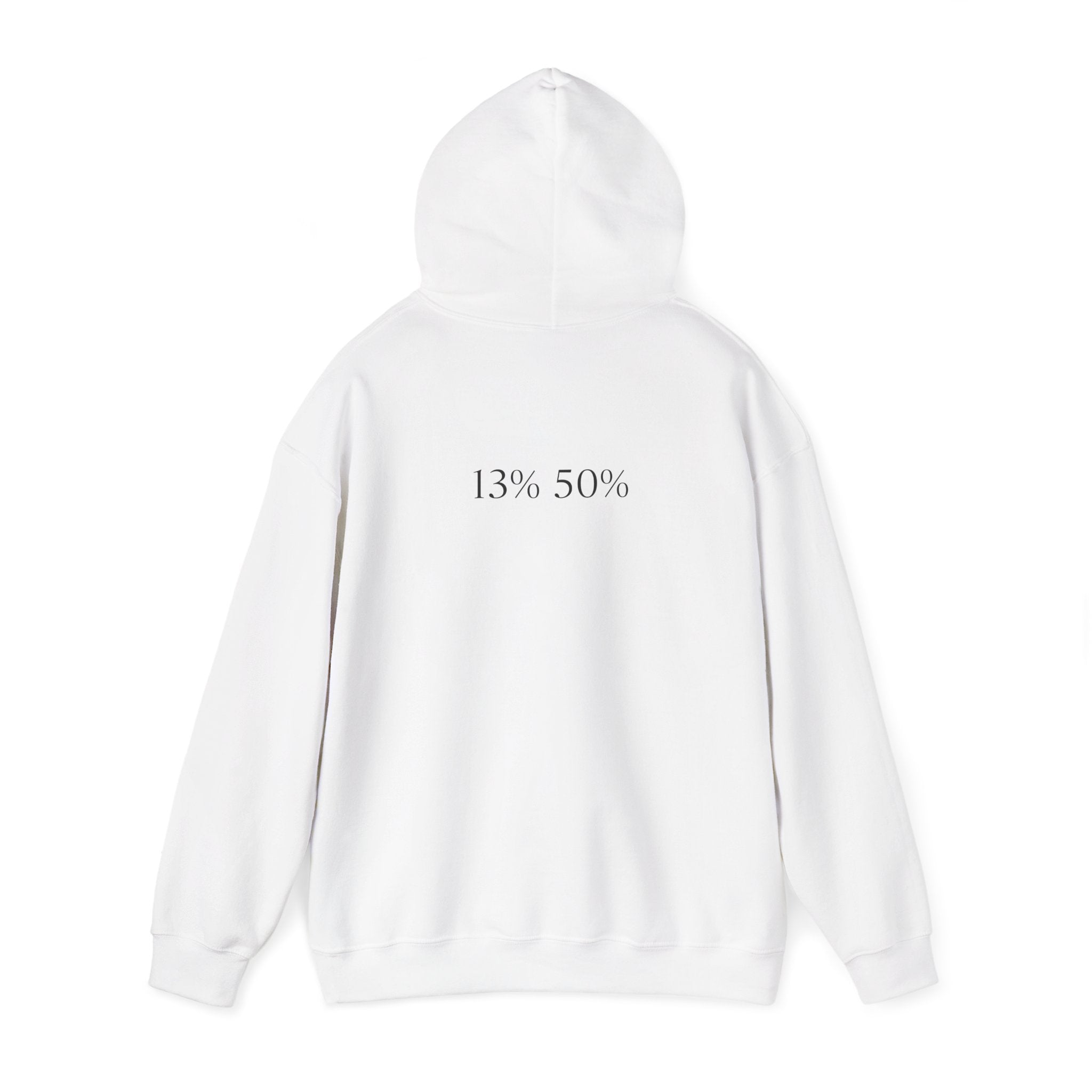 13% 50% Hoodie Back