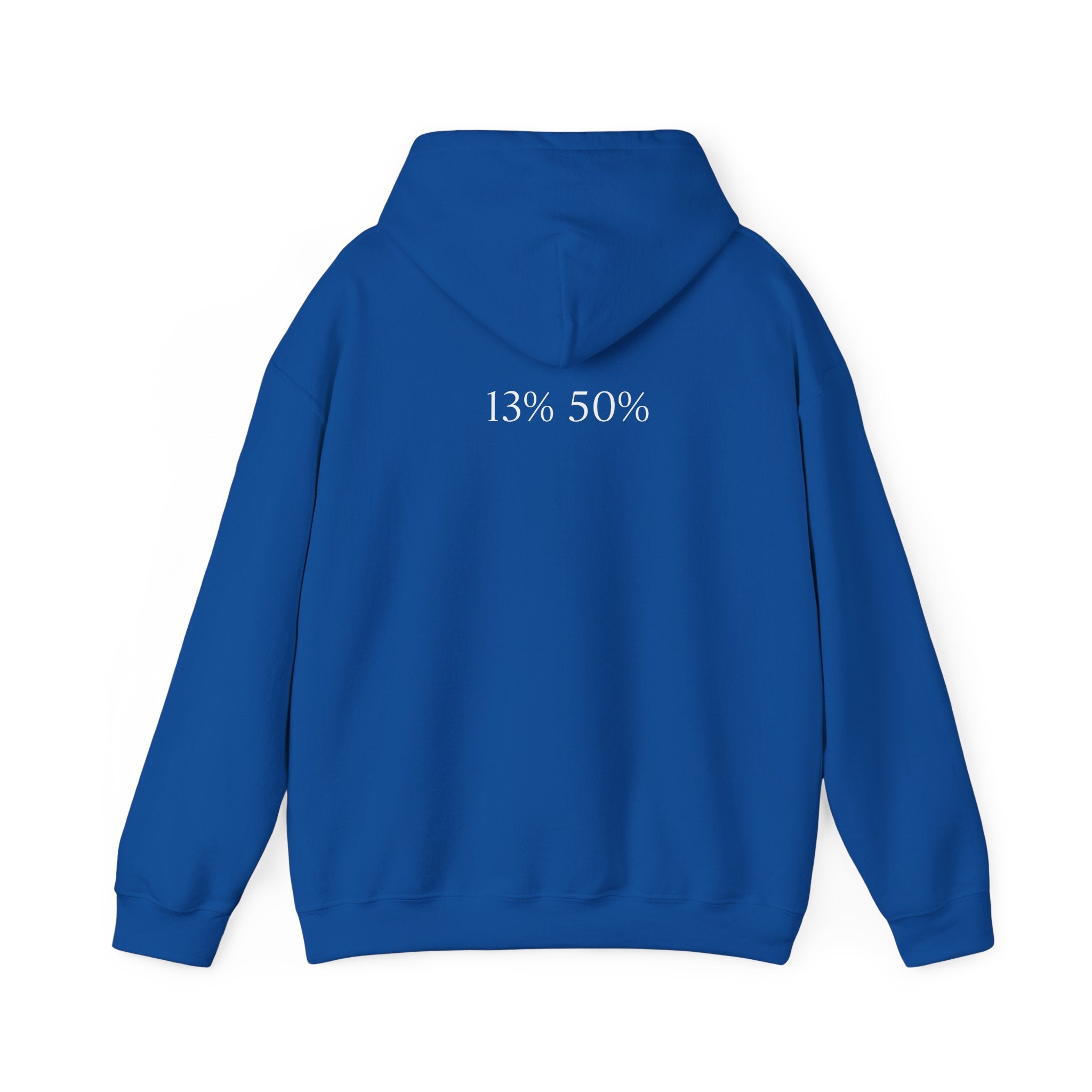 13% 50% Hoodie Back