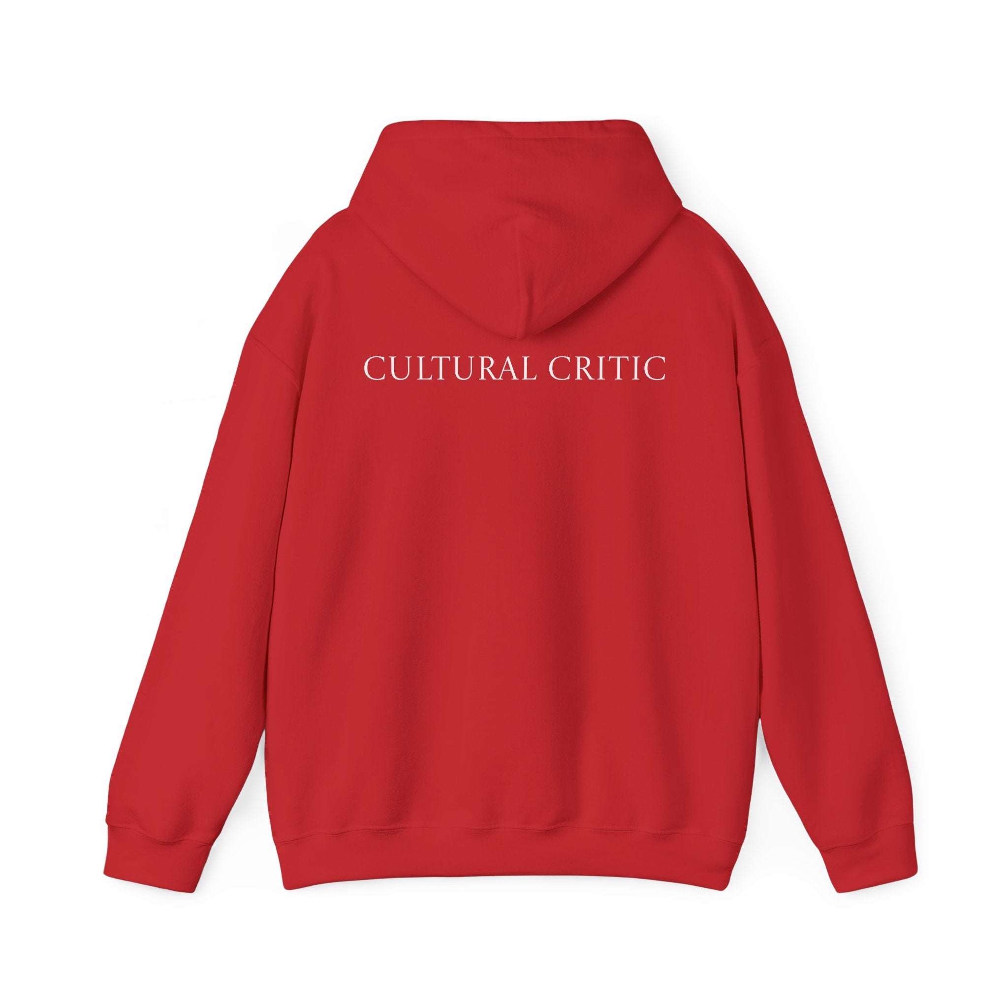 Cultural Critic Hoodie Back