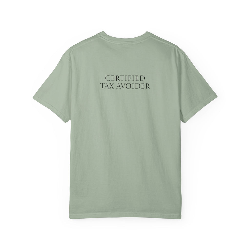 Certified Tax Avoider T-shirt