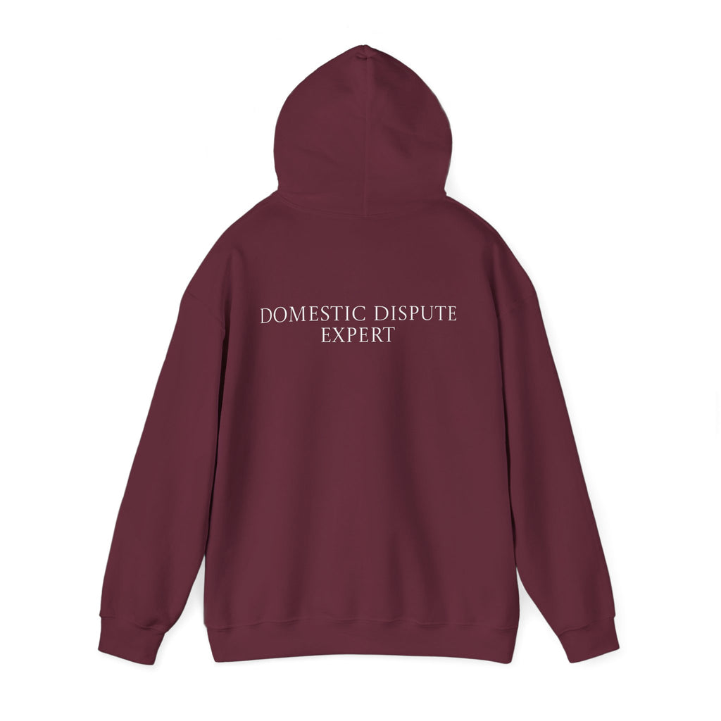 Domestic Dispute Expert Hoodie Back